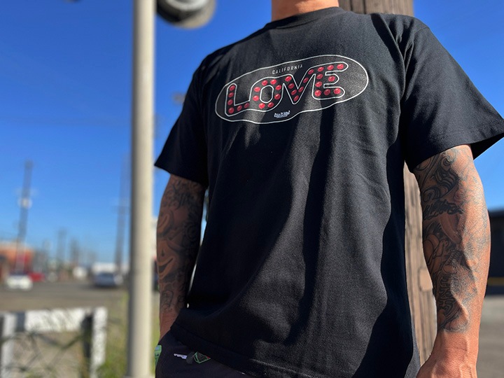 OSSANTHEHOOD Tshirt (cali_love) / black