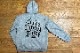 SINCE NINETY THREE 16oz. zipup hood / heather gray