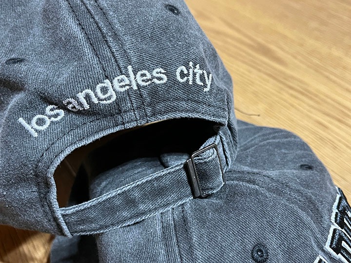 LOS ANGELES dat hat / washed black