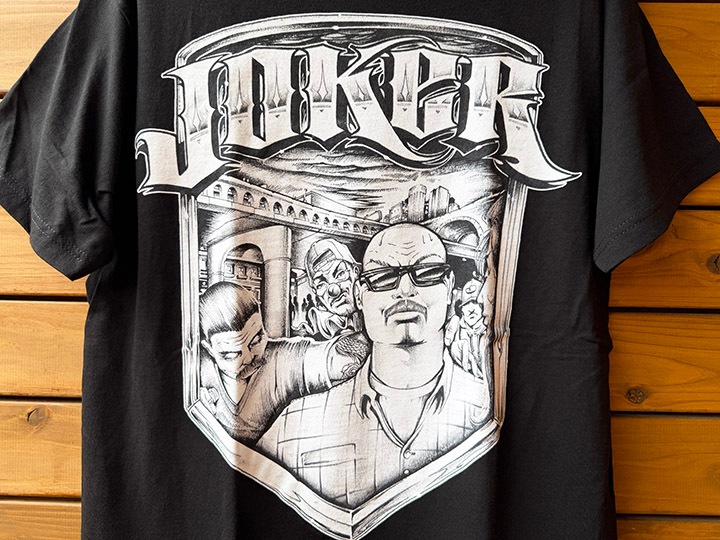 JOKER Tshirt / black size L