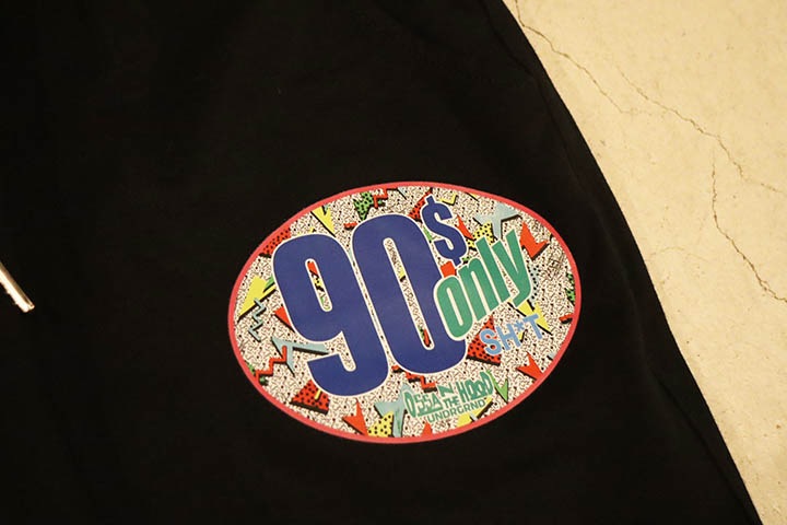 OSSANTHEHOOD cotton shorts (90s) / black