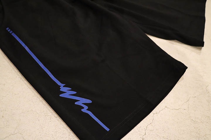 OSSANTHEHOOD cotton shorts (90s) / black