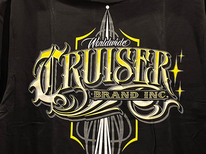 Cruiser brand Tshirt (pin) / black