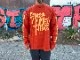 "SINCE NINETY THREE" 10.2oz. ultra heavyweight LS Tshirt / orange dust