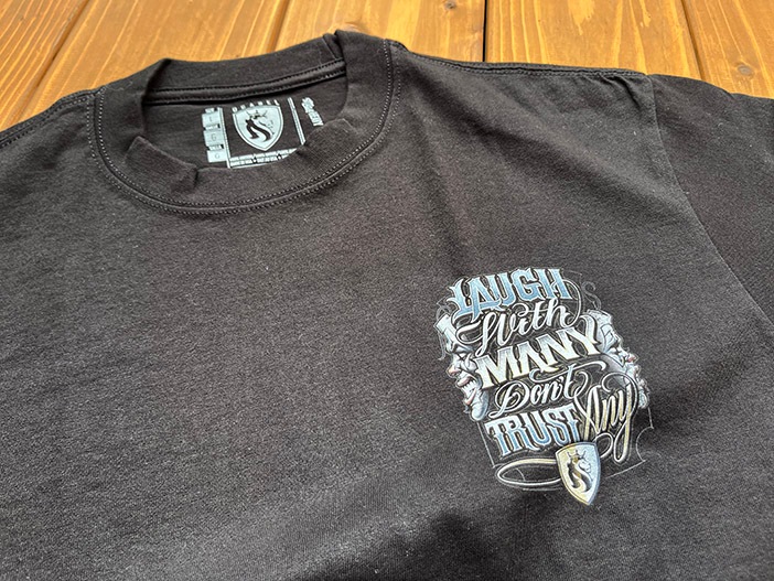 OG ABEL Tshirt (laugh with) / black