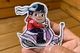 OSSANTHEHOOD �ۥ������ vinyl sticker / (Courr���ges)