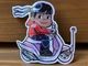 OSSANTHEHOOD �ۥ������ vinyl sticker / (Courr���ges)