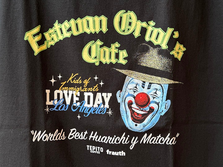 ESTEVAN ORIOL Tshirt / black 