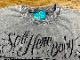 NICETY 8.2oz garment dye longsleeve Tshirt (still here) / sand gray