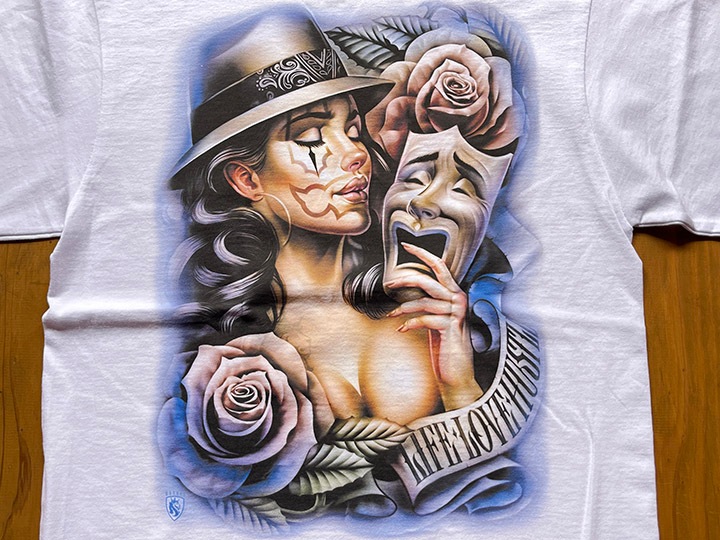 OG ABEL Tshirt (mask) / white