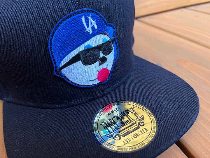 OSSANTHEHOOD snapback cap (joaquin) / black