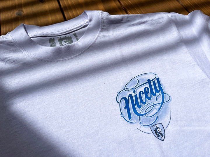 OG ABEL x NICETY exclusive Tshirt / white