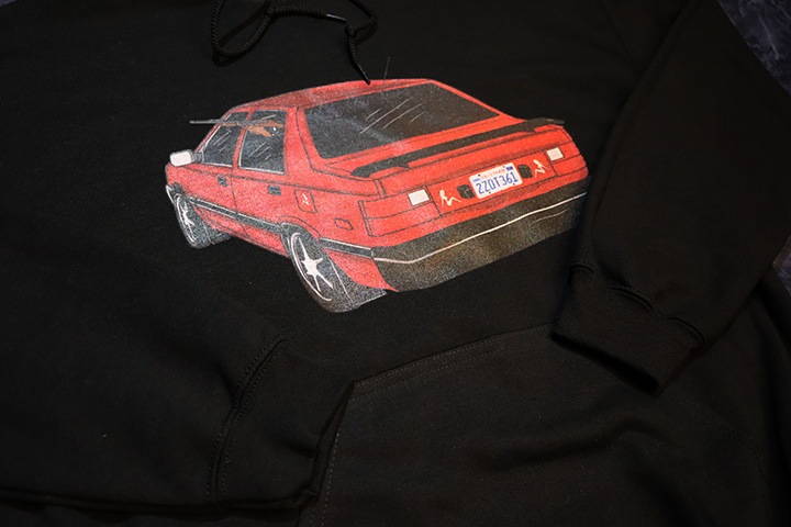 BERKLIN pullover hood (car) / black