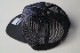 NICETY "N" mesh flatbill trucker cap / black
