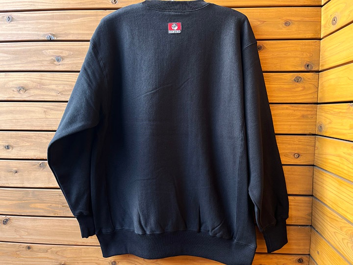 OSSANTHEHOOD 12oz. crewneck sweat (bobble) / black