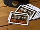 OSSANTHEHOOD vinyl sticker (oldschool) 