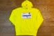 OSSANTHEHOOD pullover hood (sticker) / lemon yellow