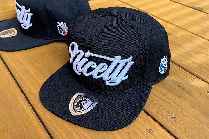 OG ABEL x NICETY exclusive snapback cap / black