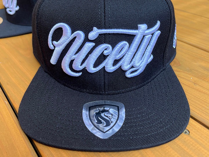 OG ABEL x NICETY exclusive snapback cap / black