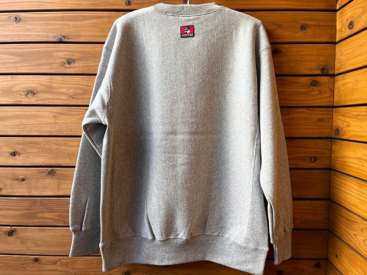 OSSANTHEHOOD 12oz. crewneck sweat (bobble) / gray