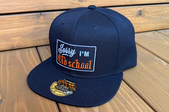 OSSANTHEHOOD snapback cap (oldschool) / black