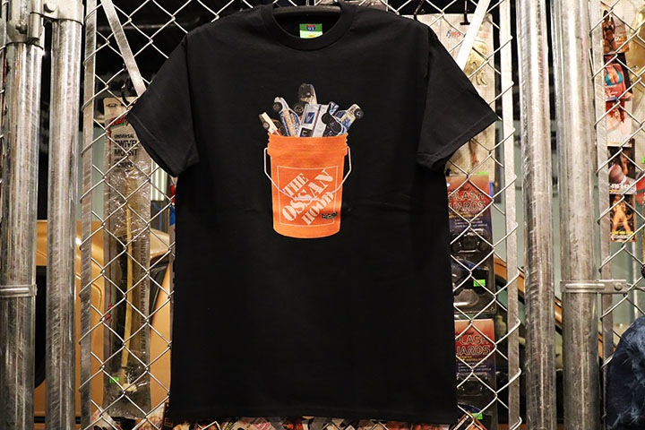 OSSANTHEHOOD Tshirt (trash) / black