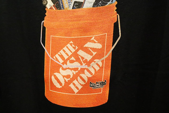 OSSANTHEHOOD Tshirt (trash) / black