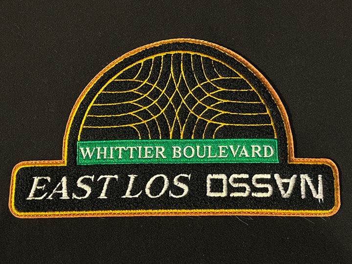 OSSANTHEHOOD 12oz chenille pullover hood (eastlos) / black