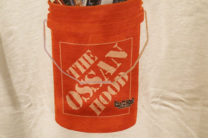 OSSANTHEHOOD Tshirt (trash) / white