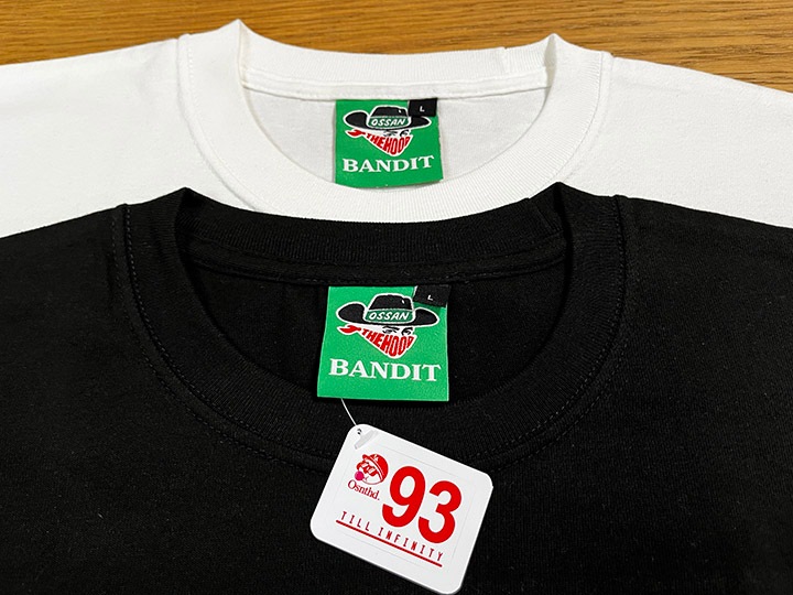 OSSANTHEHOOD longsleeve Tshirt (beers) / white