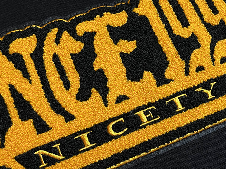 NICETY 12oz. crewneck sweat (1993) / black