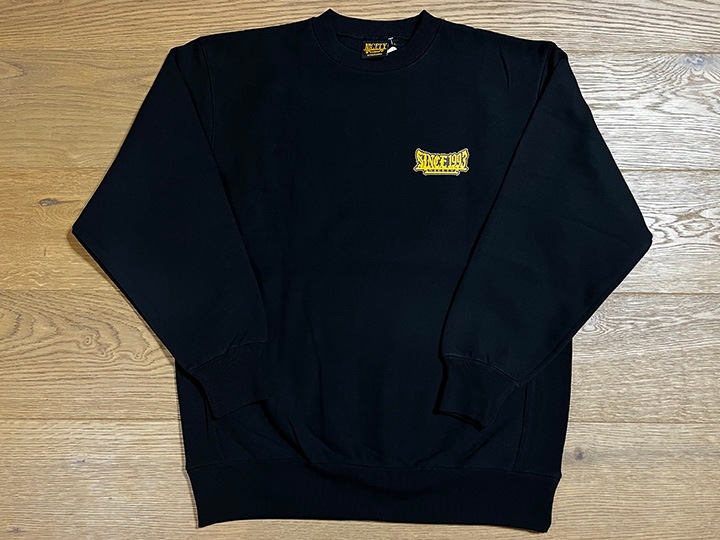 NICETY 12oz. crewneck sweat (1993) / black