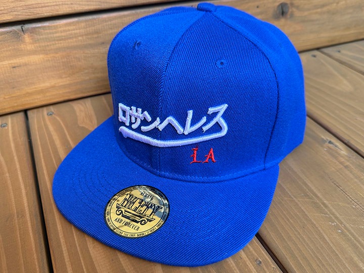 OSSANTHEHOOD snapback cap (Los Angeles) / royal 