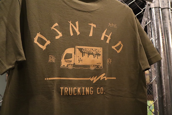 OSSANTHEHOOD Tshirt (trucking) / olive