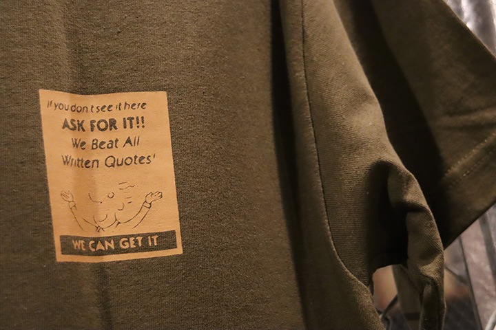 OSSANTHEHOOD Tshirt (trucking) / olive