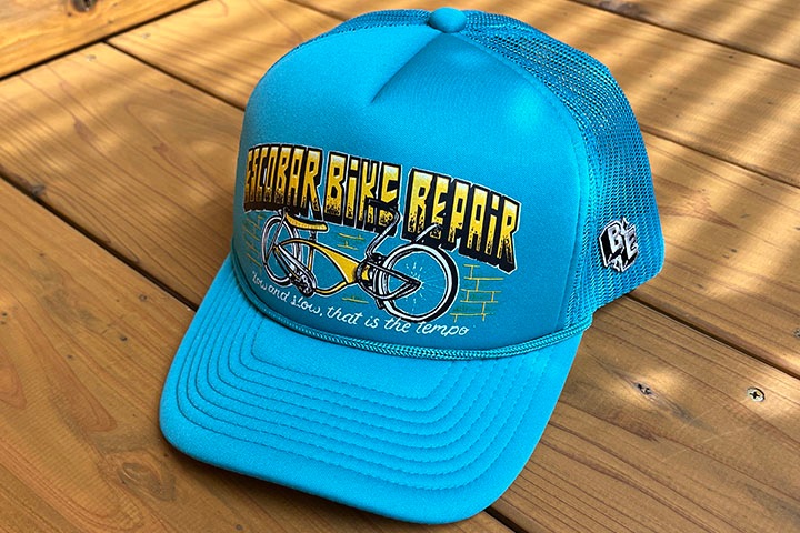 BENJIE ESCOBAR trucker cap (bike) / green