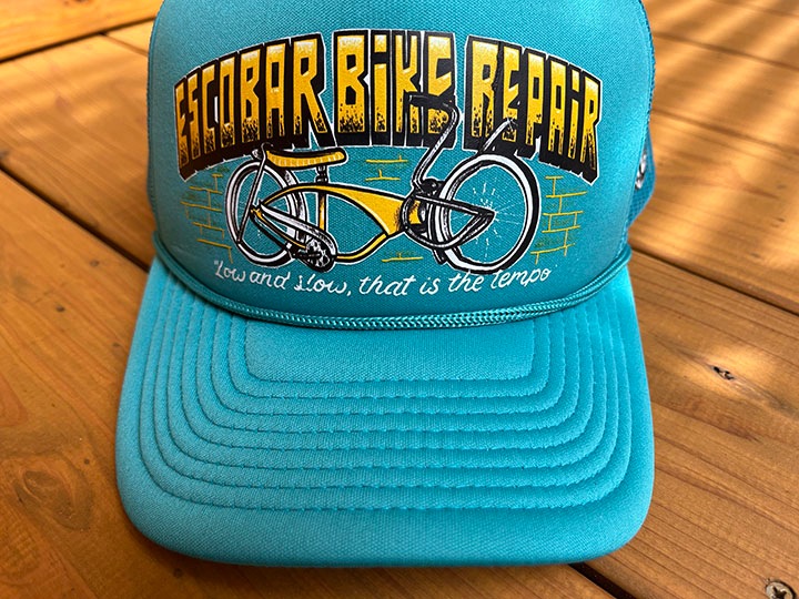 BENJIE ESCOBAR trucker cap (bike) / green