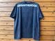 OSSANTHEHOOD 8.2oz dye Tshirt (bike) / black washed