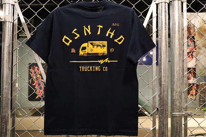 OSSANTHEHOOD Tshirt (trucking) / navy