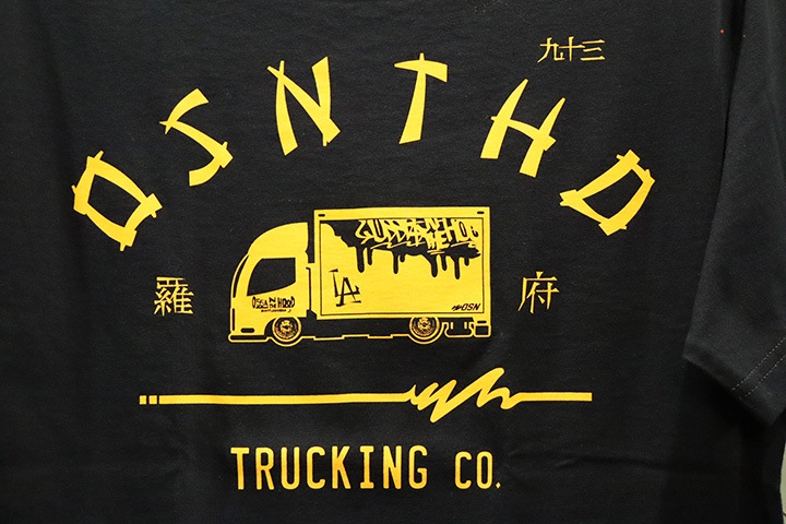 OSSANTHEHOOD Tshirt (trucking) / navy