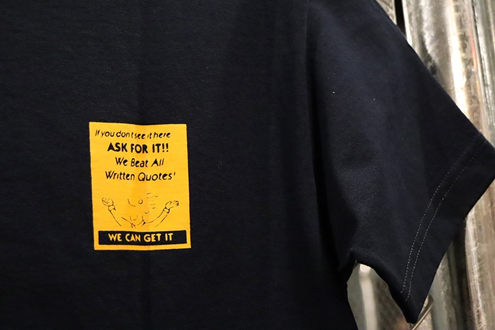 OSSANTHEHOOD Tshirt (trucking) / navy