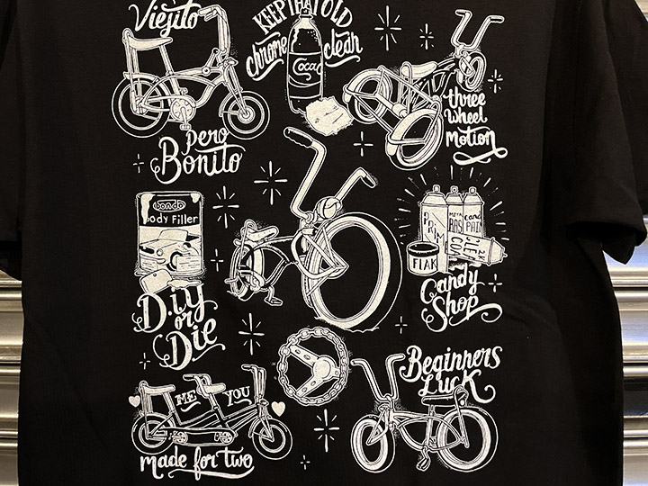 BENJIE ESCOBAR Tshirt (bike) / black