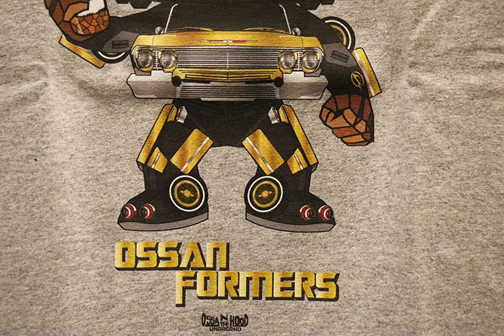 OSSANTHEHOOD Tshirt (ossanformers-1) / heather gray