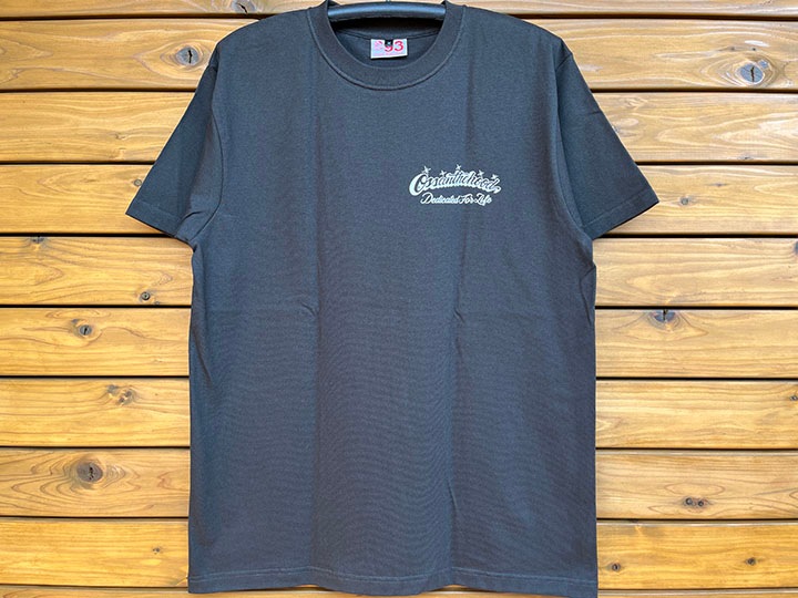 BENJIE ESCOBAR x OSSANTHEHOOD Tshirt (LA) / dark charcol