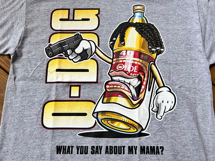 RETRO KINGS Tshirt (O-dog) / heather gray