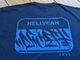 NICETY 7.2oz heavyweight Tshirt (hellyeah) / navy