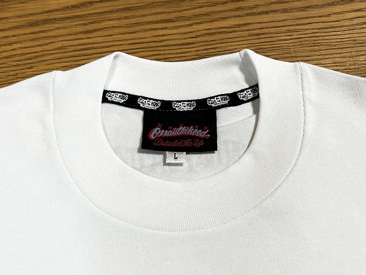 KEN THE FLATTOP x OSNTHD 10.2oz longsleeve / white