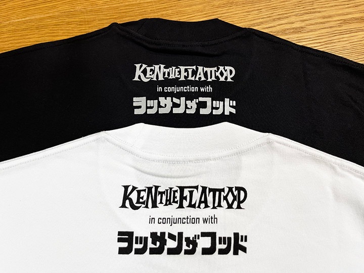 KEN THE FLATTOP x OSNTHD 10.2oz longsleeve / white
