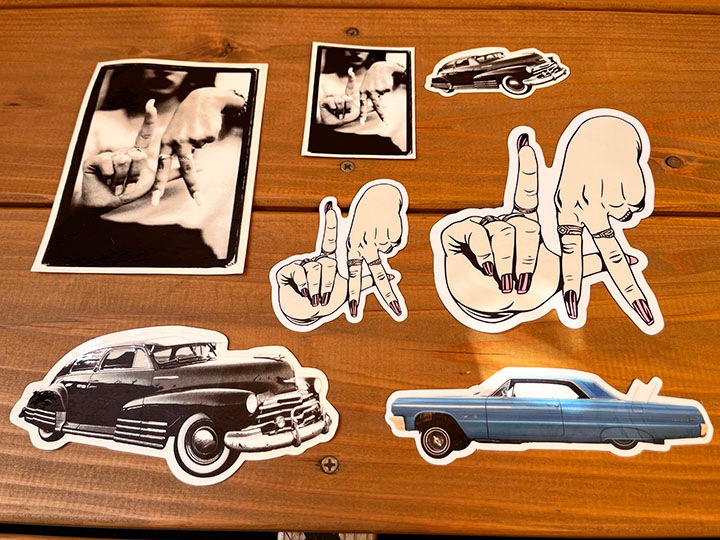 ESTEVAN ORIOL vinyl sticker pack
