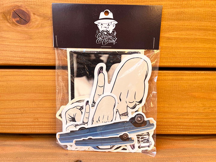 ESTEVAN ORIOL vinyl sticker pack